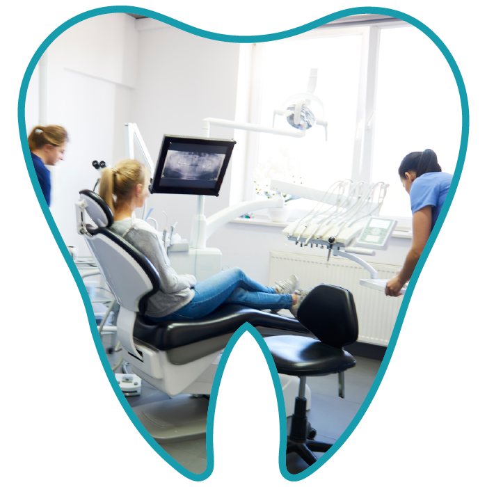 Ilustración de dentista